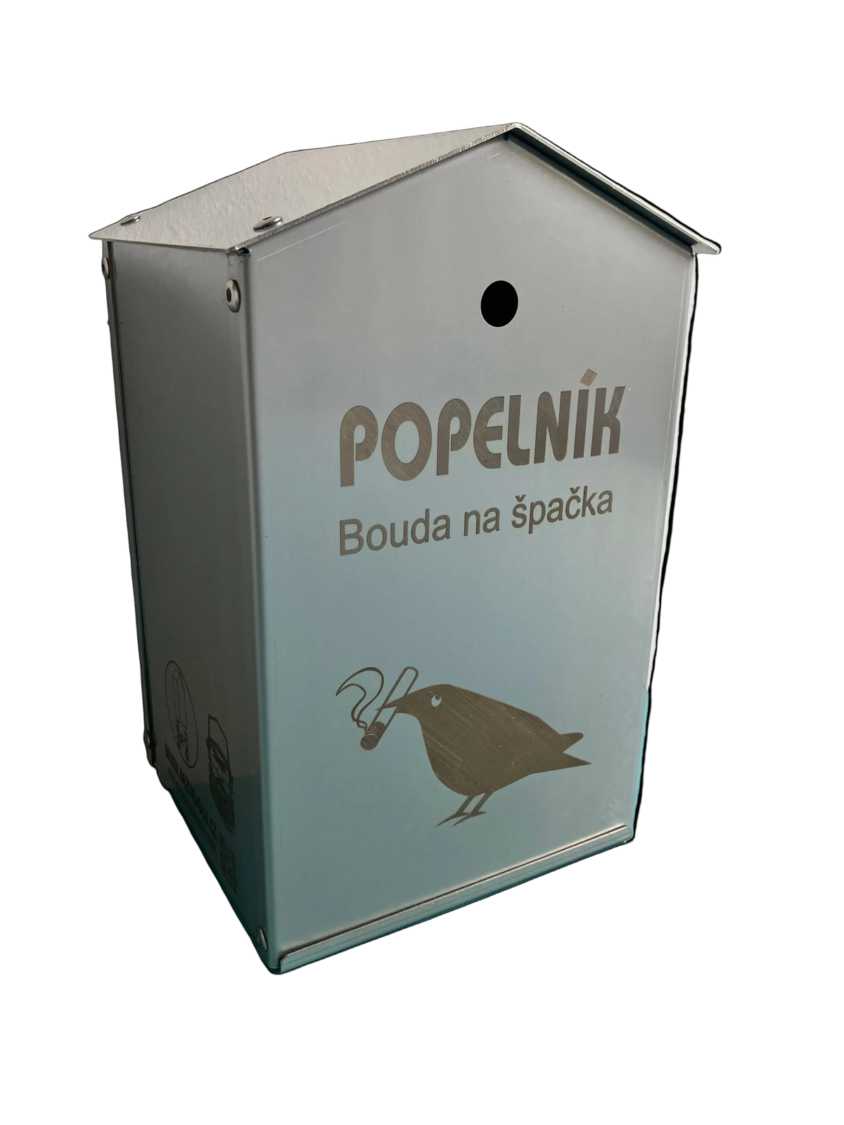 Bouda s logem špačka