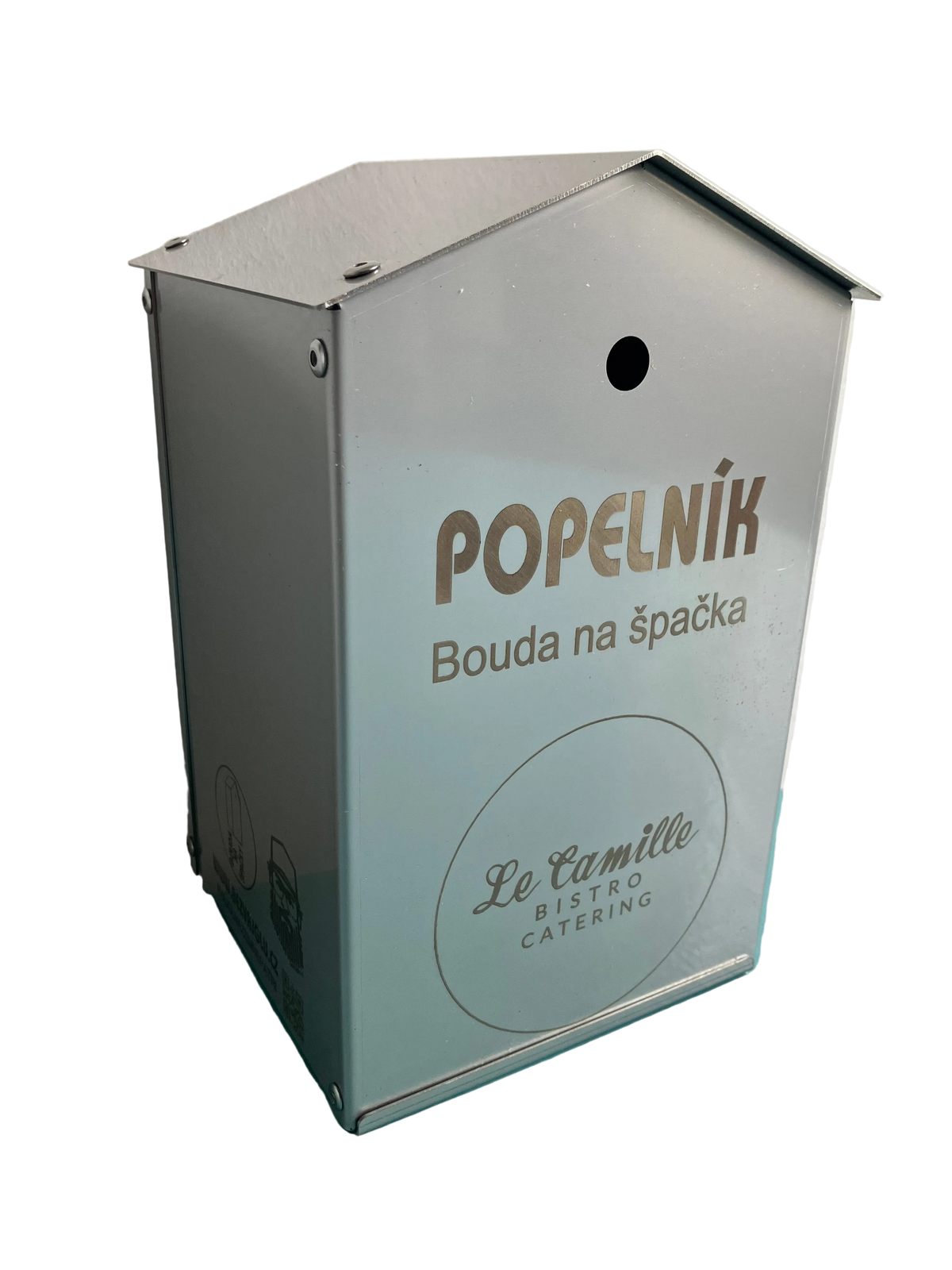 Bouda s vlastním LOGEM